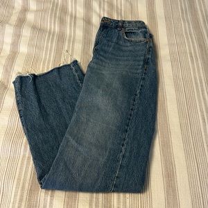 Garage wide leg blue jeans size 05/27